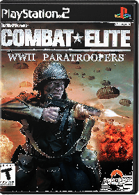Combat Elite WWII Paratroopers Playstation 2  box art